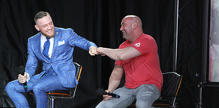 Chủ tịch UFC Dana White: “Sẽ không bao giờ có một Conor McGregor thứ hai.” Chủ tịch UFC Dana White: “Sẽ không bao giờ có một Conor McGregor thứ hai.”